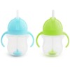 Munchkin Click Lock Weighted Straw Cup, 7 Ounce, 2 Pack,