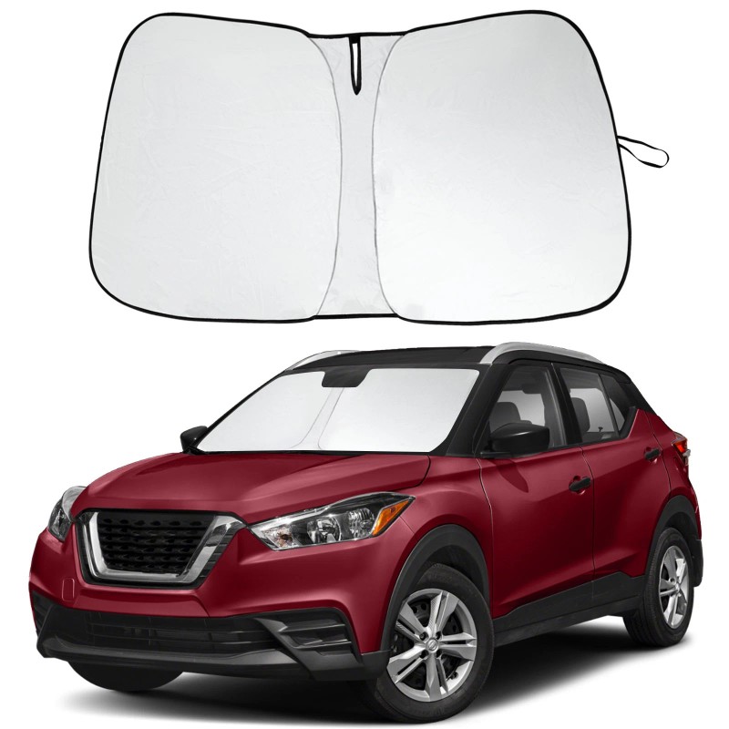 JJMY For Nissan Kicks 2018-2025 Front Windshield Sun Shade UV