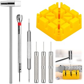 Watch Tool, Watch Strap Adjuster Set, Watch Strap Remover, Bracelet Adjuster, Watch Repair Tool, Watch Pin Removal Tool, Convenient and Easy to Use, Durable, metal