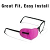 4 Pack Eye Patch for Glasses, Reusable Left & Right