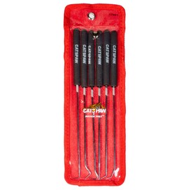 "Mayhew Tools 17991 Long Hook & Pick Set W/Cushion Grip, 9-3/4"", 6-piece", multi, one size