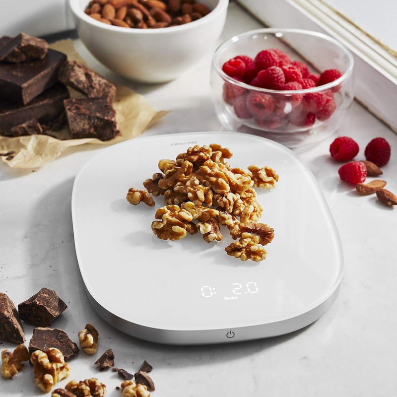 ZWILLING Enfinigy Digital Kitchen Food Scale, Max Weight 22lbs, Grams