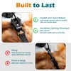 PetBonus 2 Pcs Frog Clip Dog Leash Clasp, Quick Release