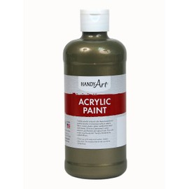 Handy Art Student Acrylic Paint 16 ounce, Metallic Brass