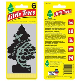 Little Trees BlackBerry Clove Air Freshener (Pack of 12)