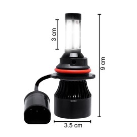 Par De Faros Led Modelo 9007 Luz Blanca 4 Lados Alta Y Baja