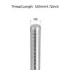 QUARKZMAN Threaded Rod M8 x 120 mm Fully Threaded Rod