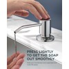 FORIOUS Kitchen Faucets with Soap Dispenser and Pull Down Sprayer,