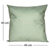 JACK Set of 2 Outdoor Cushion Covers, 45 x 45