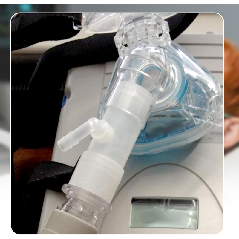 Bistras Oxygen Enrichment Adapter, Oxygen Connector. CPAP Tube Adapter- 2pk