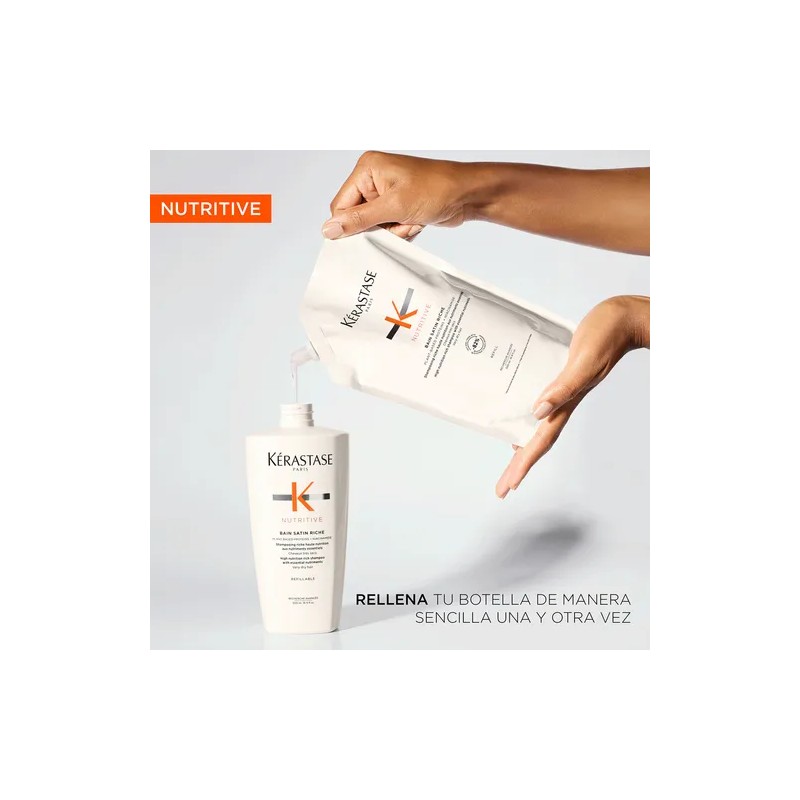 Champ Krastase Nutritive Bain Satin Riche Refill, 500 ml