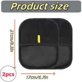 Jindizi 2 x Pet Hair Remover Cat Gloves, Versatile Double Sided Pet Grooming Gloves, Reusable Pet Hair Remover Glove, Static Hair Removal Gloves, Applies Pet Care