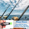 Hollowfly 8 Pcs Fishing Downrigger Release Clips Release Snap Weights