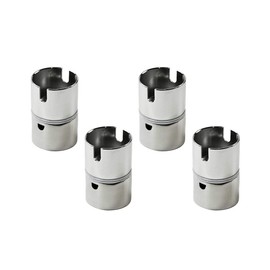 MARINE CITY 316 Stainless Steel Drop-in Swivel for Rod Holder | Strong & Durable | Ideal for Boat, Marine, Yacht (4 Pcs)