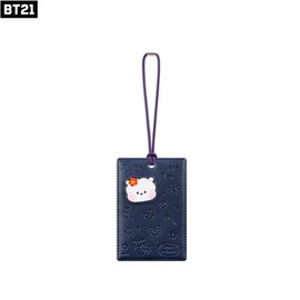 BT21 Leather Patch Travel Tag Vacance 1ea, Type:KOYA