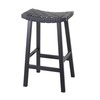 Deco 79 Rustic Birch Bar Stool, 18" x 11" x