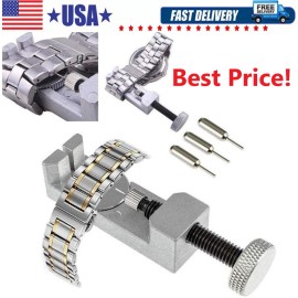 Unbranded  Metal Adjustable Watch Band Strap Bracelet Link Pin Remover Repair Tool Kit US