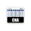 CNA Badge Buddy Horizontal w/Height & Weight Conversion Charts (Black)