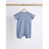 NEXT 3 Pack Baby Romper with 2 Way Zip, blue