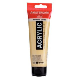 AMSTERDAM ACRYLIC 120ML NAPLES YELLOW DEEP SINGLE TUBE by Amsterdam