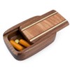American Made Pocket-Sized Pill Box (Standard Size) - Walnut Wood