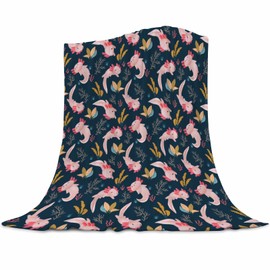 Gaakvrr Axolotl Blanket Axolotl Gifts for Girls Boys Soft Fleece Cozy Warm Flannel Lap Throw Blanket for Toddler Kids Adults Couch Bed 100x130cm(40x50 Inch)