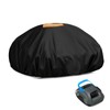 Topcover Cordless Robotic Pool Cleaner Cover,600D Waterproof Windproof Automatic Vacuum