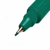 FT03MM Fineliner Pens, GREEN, Pack of 10, Ultra Fine Felt