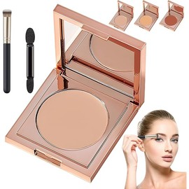 Colored Clay CC Undereye Corrector, Color Corrector for Dark Circles with Brush, CC Undereye Corrector, Conceal & Brighten Dark Circles, Under Eye Hydrating Concealer for Women (Light-Medium Peach)