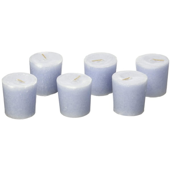 Aroma Naturals Votive Candles with Lavender, Tranquility, 6 Count