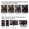 Lecloud Sheer Curtains 45 Inch Length 2 Panels Set, Chocolate