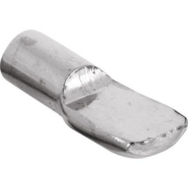 Prime-Line Products U 10163 Glass Shelf Support Peg, 1/4-Inch, Nickel Plated