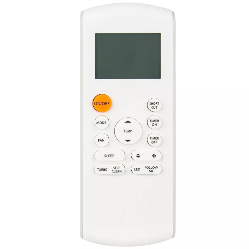 For Midea RG57A16/BGEF Replacement Remote Control with Backlit for Midea