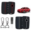 HHMIDS 2Pcs Funda de Silicona para Llave, Fundas de Goma