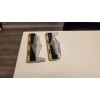 Mustang 2x Mustang Roush P-51 Jet Side Fender Emblem Badge