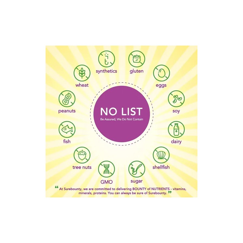 Surebounty Cardo Mariano Orgánico 9000mg 90 Cápsulas Veganas