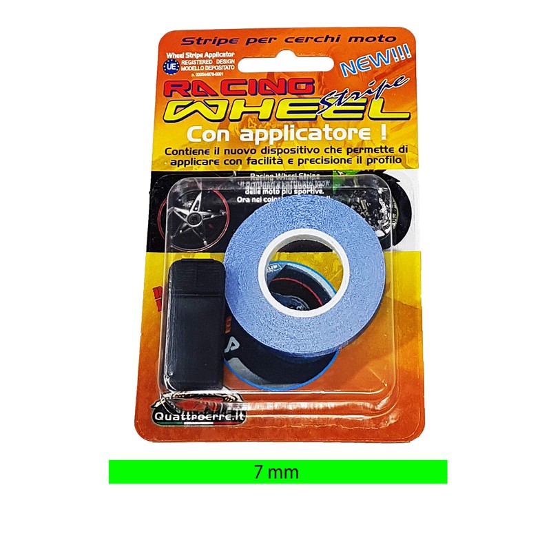 Racing Wheel Trim with Applicator Tool for Car Wheels, Kawasaki