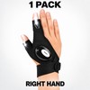 LED Fingerless Glove for Night Tasks – Hands-Free Light with