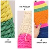 UEETEK Sisal Rope Cat Scratch Board Scratching Pad Play Funny