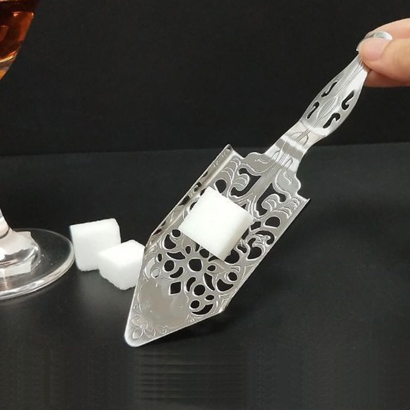 ANCLLO 2-piece Set Of Absinthe Spoons, Stainless Steel Absinthe Cocktail