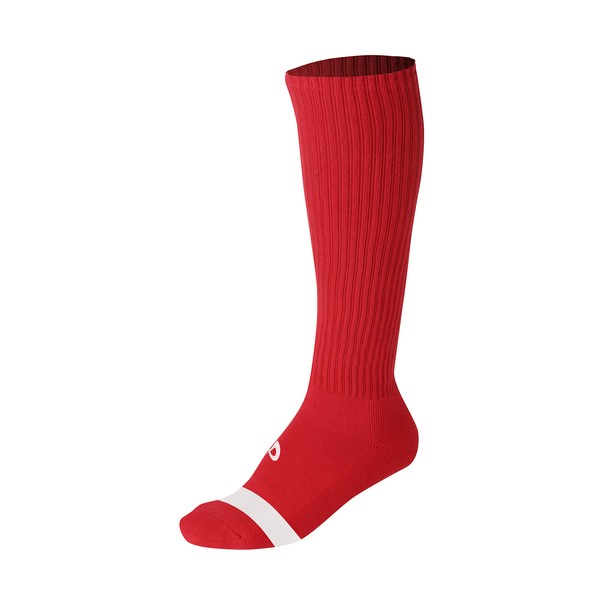 Phiten Performance Knee High Socks, Red, 11"-13"