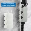 4pcs Silicone Shower Head Holder, Universal Relocatable Shower Head Suction