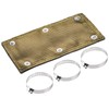 Racewill Titanium Pipe Shield 6" x 12" Exhaust Heat Shield,