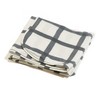 Freshly Picked Swaddle Blanket, One-Size-fits-All, Indigo Windowpane