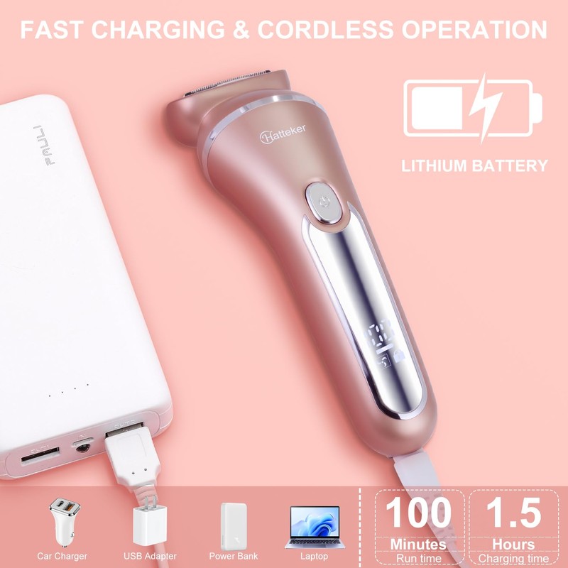 Hatteker Women's exclusive shaver