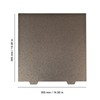 Spring Steel Sheet Double Sided PEI Gold Powder Flexible Build