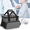 Trunab Bolsa médica aislada con separadores ajustables, suministros de medicina
