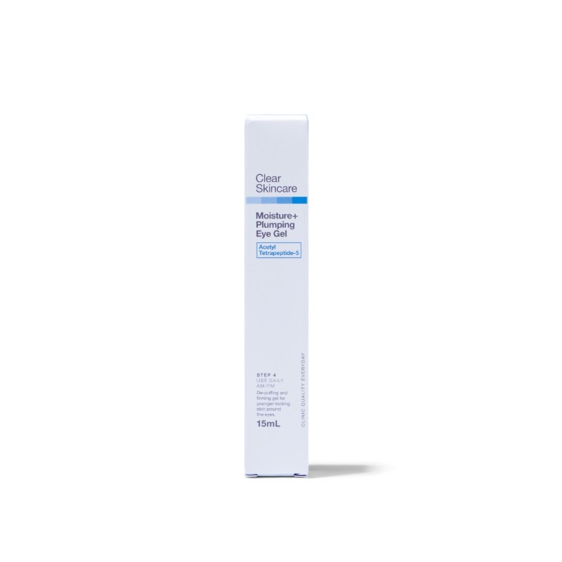 Clear Skincare Moisture+ Plumping Eye Gel With Acetyl Tetrapeptide-5 15ml