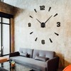 Niceguy Solutions DIY Wall Clock - Frameless 3D-Style Analog Timekeeper