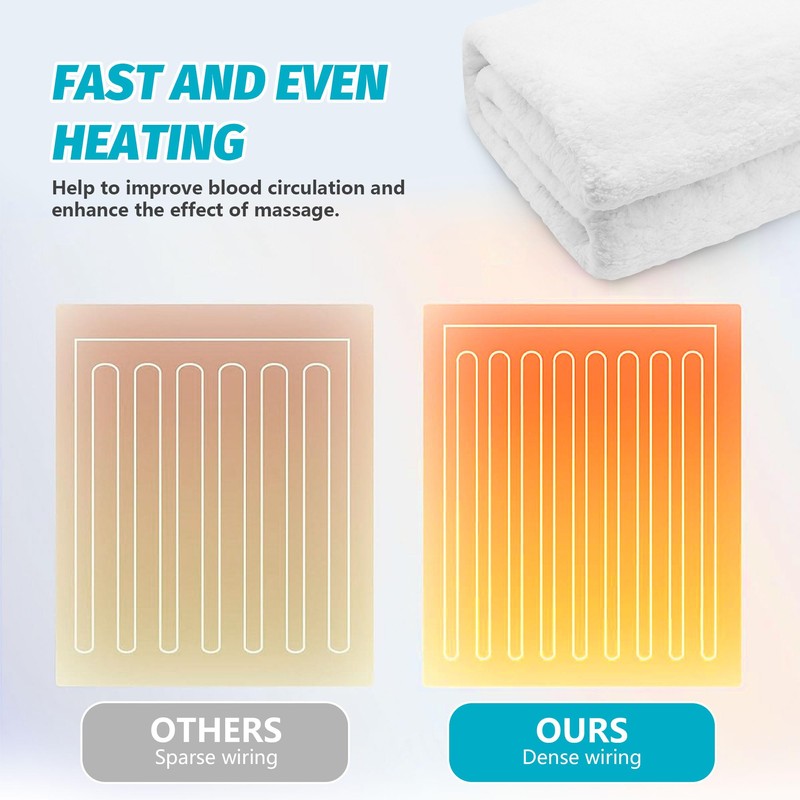 Massage Table Warmer Heating Pad Massage Bed Warmer Pad with